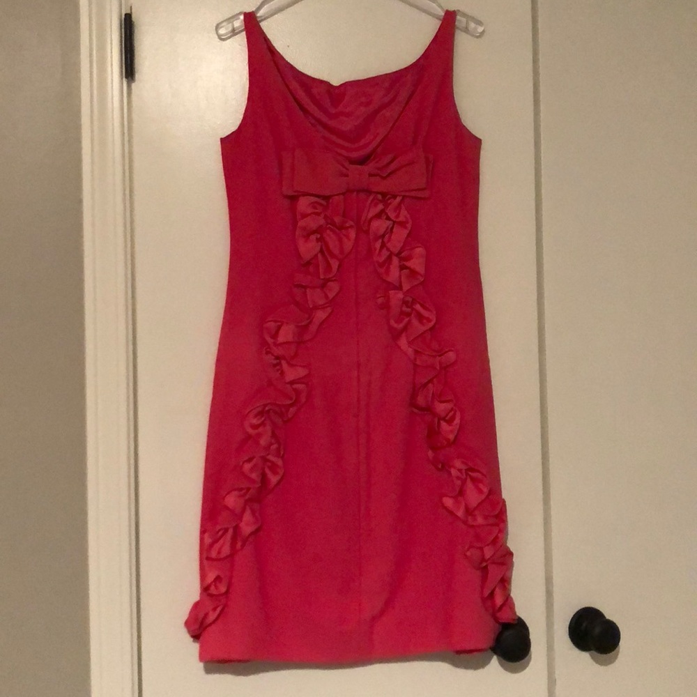 Vintage Pink Bow Dress